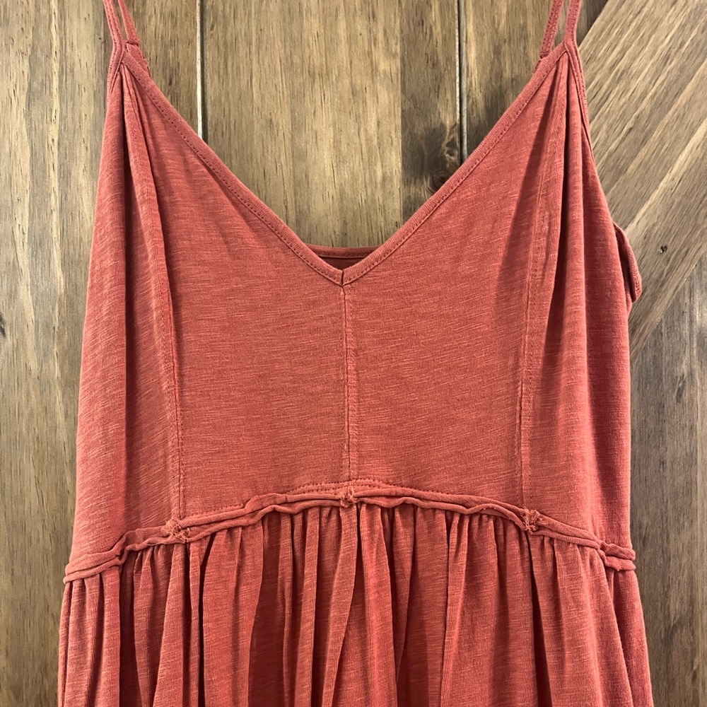 American Eagle Outfitters Terracotta Maxi Dress - Picture 2 of 4